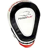 Боксерские лапы POWERPLAY 3042 черно-белые PU 
