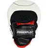 Боксерские лапы POWERPLAY 3042 черно-белые PU 