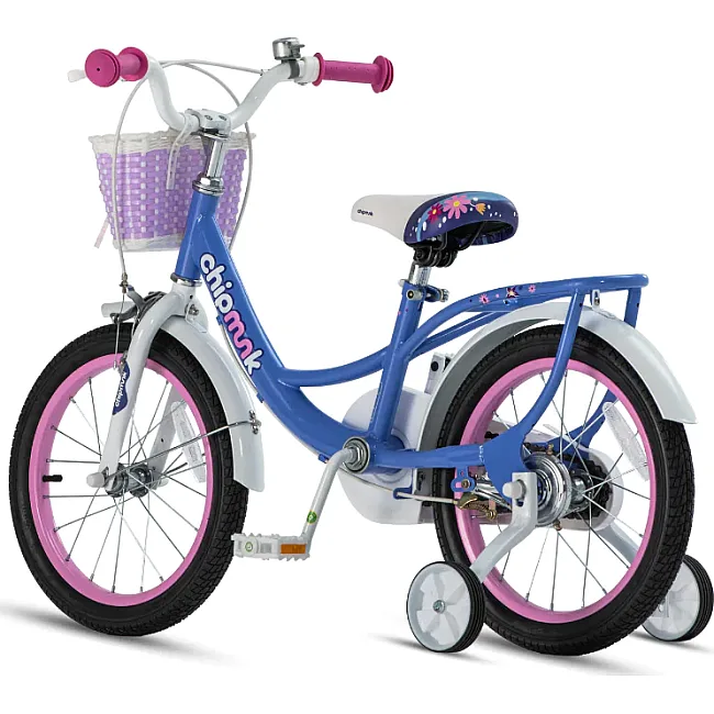Детский велосипед ROYALBABY Chipmunk Darling 18", OFFICIAL UA, синий