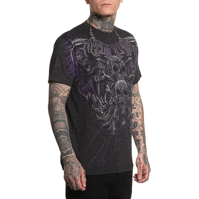 Футболка мужская AFFLICTION Darkness Falls Tee