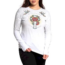 Женский лонгслив Devoted to Glory AW24259 White