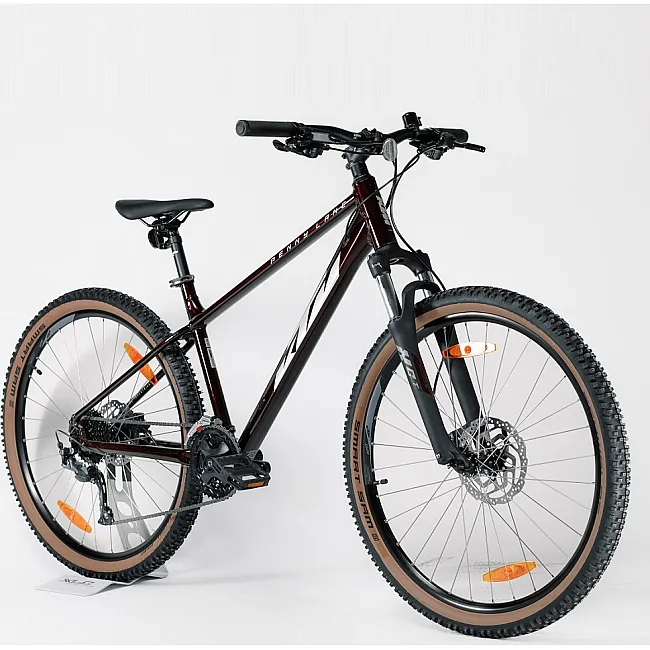 Горный велосипед KTM PENNY LANE 271 27.5" рама S/38, темно-красный (серый), 2022