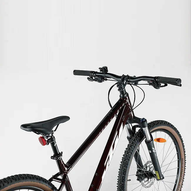 Горный велосипед KTM PENNY LANE 271 27.5" рама S/38, темно-красный (серый), 2022