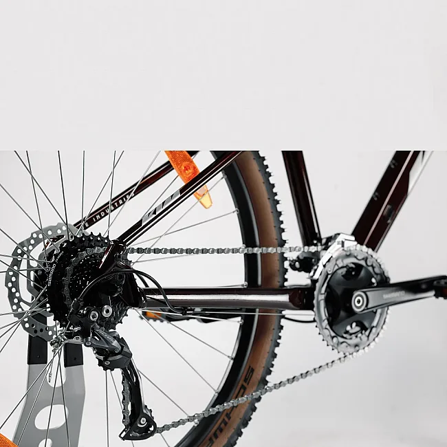 Горный велосипед KTM PENNY LANE 271 27.5" рама S/38, темно-красный (серый), 2022