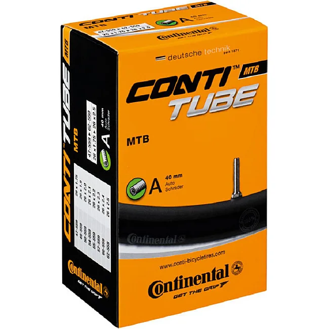 Камера для велосипеда CONTINENTAL MTB Tube 29", 47-622->62-622, A40, 240 г
