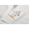 Кимоно для дзюдо Adidas Club J350P (белое с серебряными полосами на плечах)