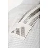 Кимоно для дзюдо Adidas Club J350P (белое с серебряными полосами на плечах)