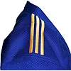 Кимоно для дзюдо Champion III с лицензией IJF | синее/золотые полосы | ADIDAS J-IJFB3
