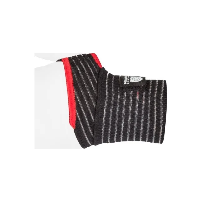 Кистьові бинти POWER SYSTEM PS-6000 Elastic Wrist Support Black/Red (пара)