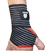 Кистьові бинти POWER SYSTEM PS-6000 Elastic Wrist Support Black/Red (пара)