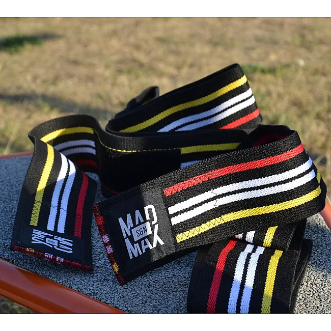 Коленные бинты MADMAX MFA-292 Black