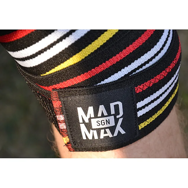 Коленные бинты MADMAX MFA-292 Black