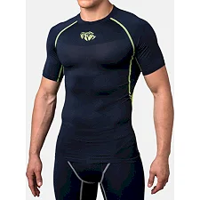Компрессионная футболка Peresvit Air Motion Navy Flu Yellow