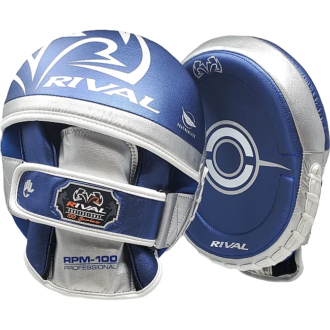 Лапы для бокса RIVAL RPM100 Professional Blue Silver