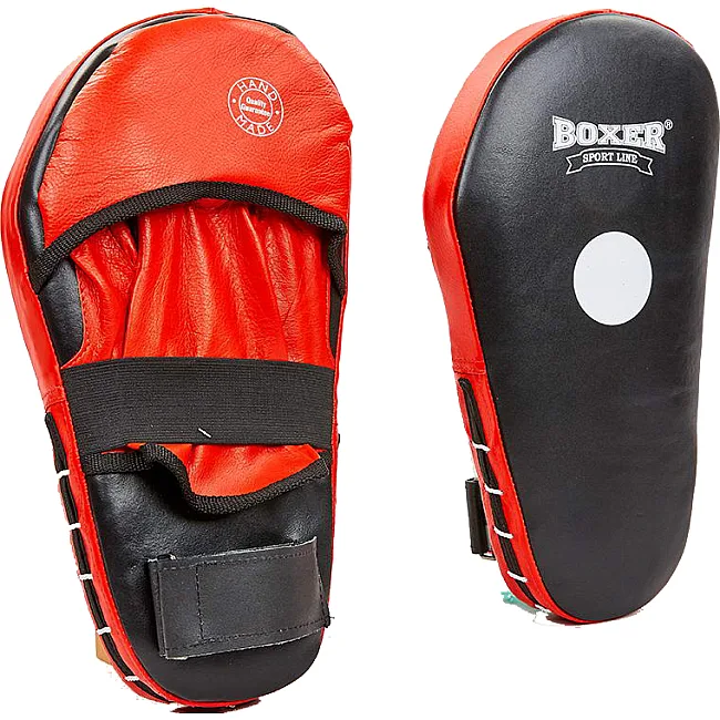 Лапи кікбоксерські Boxer (шкіра)