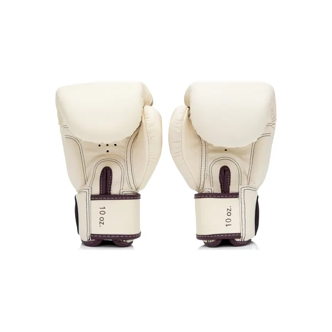 Рукавиці для боксу FAIRTEX BGV16 Leather Muay Thai Khaki