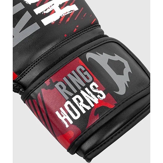 Перчатки для бокса RINGHORNS Charger Camo Black Red