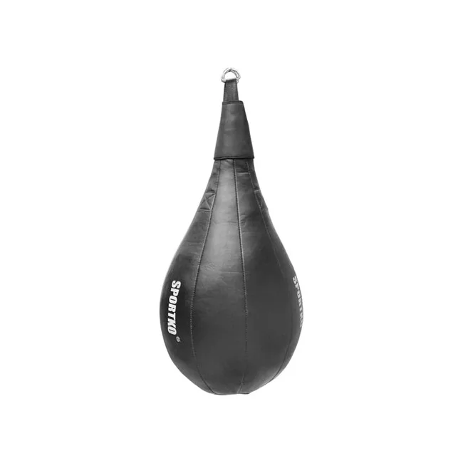 Боксерська груша краплеподібна Sportko (рем. шкіра, 35-40кг)