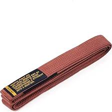Пояс для кимоно MANTO Belt BJJ Motto Brown