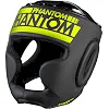 Шлем для бокса PHANTOM APEX Full Face Neon One Size Black/Yellow (капа в подарок)