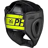 Шлем для бокса PHANTOM APEX Full Face Neon One Size Black/Yellow (капа в подарок)