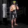Шлем для бокса PHANTOM APEX Full Face Neon One Size Black/Yellow (капа в подарок)