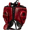 Шлем для бокса TITLE Blood Red Leather Sparring