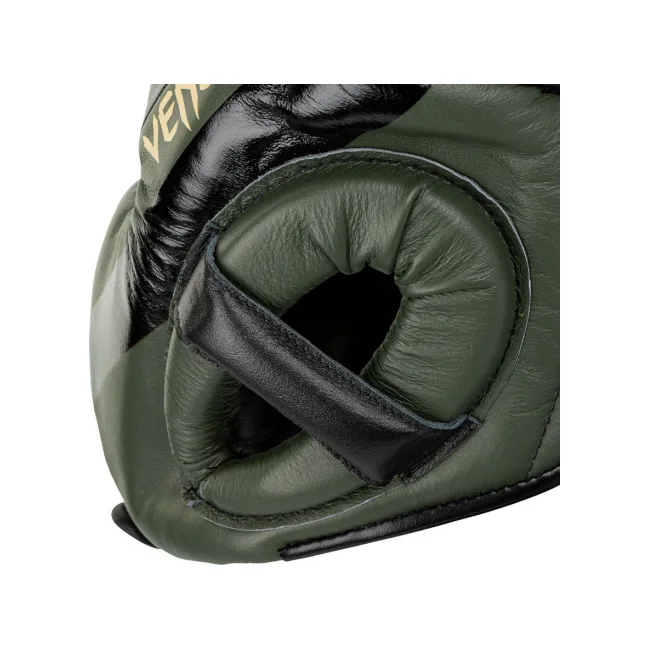 Шолом для боксу VENUM Pro Boxing Linares Edition Khaki Black Gold