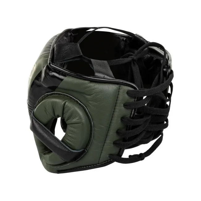 Шолом для боксу VENUM Pro Boxing Linares Edition Khaki Black Gold