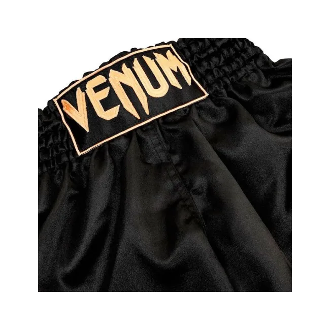 Шорти для тайського боксу VENUM Classic Navy Black Gold