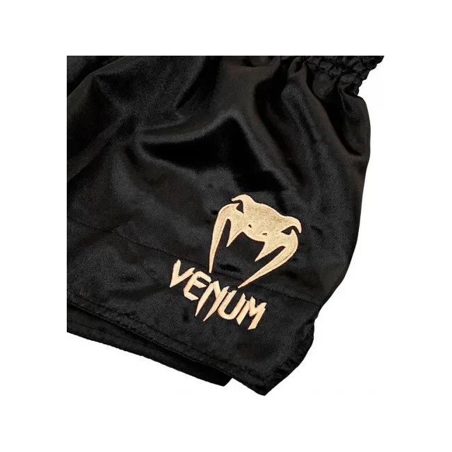 Шорти для тайського боксу VENUM Classic Navy Black Gold