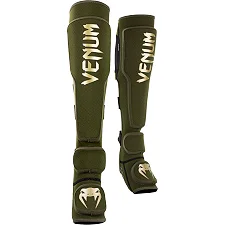 Защита ног Venum Kontact Evo Khaki Gold