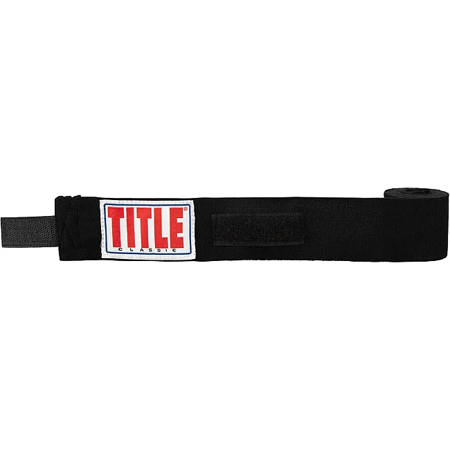 Бинты бокса TITLE Classic Advanced 108" V2 Black 2,75м.