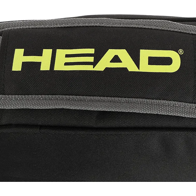 Чохол для ракетки великого тенісу HEAD Base 261423 (Чорний жовтий)