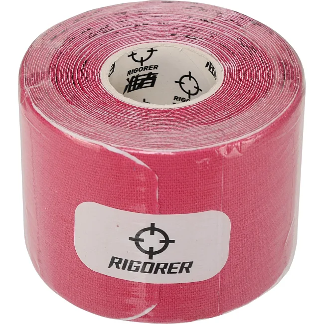 Кинезио тейп преднарезанный для лица и тела Kinesio tape RIGORER Z320131501 (Черный)