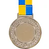 Медаль спортивна зі стрічкою тематична SP-SPORT Футбол C-6842 ø6,5см (Золотий)