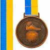 Медаль спортивна зі стрічкою тематична SP-SPORT Футбол C-6842 ø6,5см (Бронзовий) Медаль спортивна зі стрічкою тематична SP-SPORT Футбол C-6842 ø6,5см (Бронзовий)
