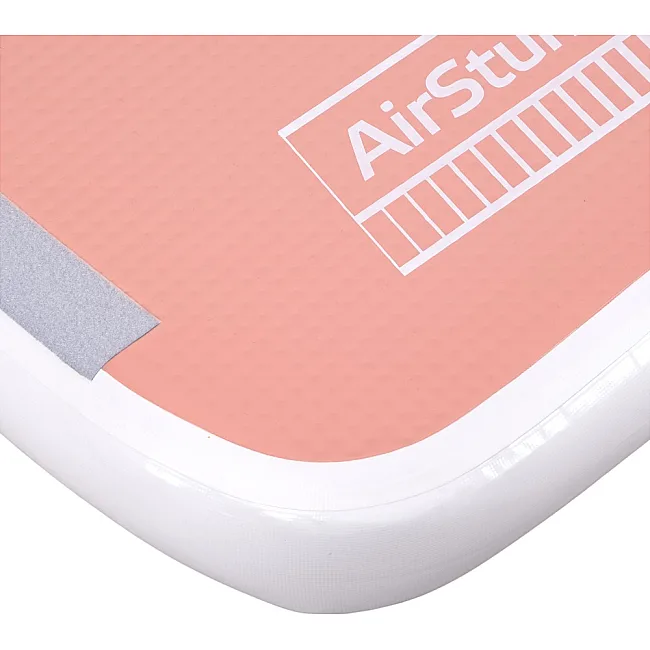 Надувной коврик Airtrack inSPORTline Airstunt 500x100x10 см, розовый