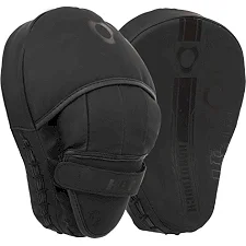 Лапа боксерская изогнутая тренировочная PU HARD TOUCH BO-00123 (Черный)