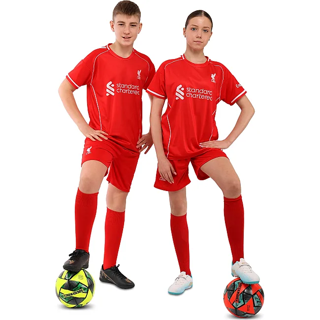 Футбольна форма дитяча із символікою клубу LIVERPOOL домашня 2025 SP-SPORT CO-7355 (Червоний)