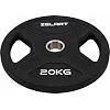 Млинці диски TPU 2 Handle металева втулка ZELART TA-6995-20 (Чорний)
