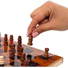 Шахматы шашки нарды 3 в 1 набор настольных игр деревянные SP-SPORT G24 размер 24см x 24см