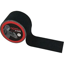 Кинезиологический тейп OPROtec Kinesiology Tape TEC57541 черный 5см*5м