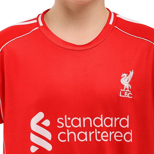 Футбольна форма дитяча із символікою клубу LIVERPOOL домашня 2025 SP-SPORT CO-7355 (Червоний)