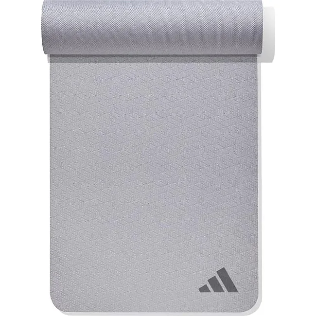 Коврик для йоги ADIDAS Yoga Mat серый 183 х 61 х 1 см