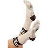 Гольфы для йоги и пилатеса с закрытыми пальцами нескользящие BLOOM YOGA SOCKS LB7150 (Белый)