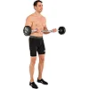 Штанга неразборная с фиксированным весом изогнутая PEV HAMMER STRENGHT TA-9978-30 (Черный)