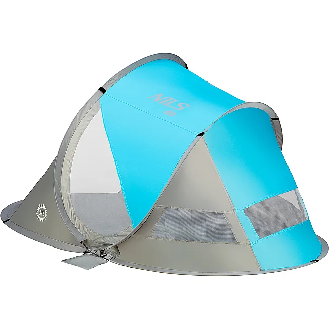 Пляжная палатка NILS CAMP NC3143 голубовато-серая
