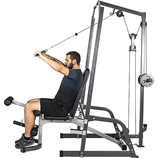 Многофункциональный атлас со скамейкой для тренировок inSPORTline Power Rack PW60