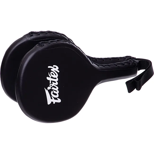 Одинарна ракетка для тхеквондо PU FAIRTEX BXP1 2шт (Чорний)